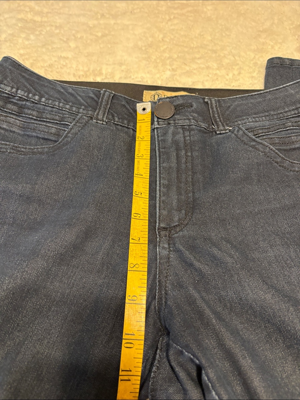 Democracy Women's Skinny Jeans in Dark Indigo Sz 10 - Picture 3 of 6